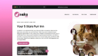 Captura del proyecto Neko Inn