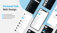 Captura del proyecto Personal Hub